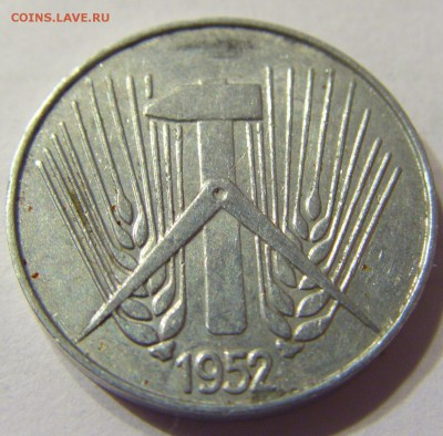 5 пфеннигов 1952 Е ГДР до 06.01.2016 22:00 МСК - 148.JPG