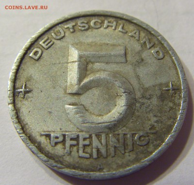 5 пфеннигов 1952 А ГДР до 06.01.2016 22:00 МСК - 149.JPG
