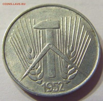 1 пфенниг 1952 А ГДР до 06.01.2016 22:00 МСК - 158.JPG