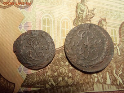 Полушка 1767 г.,денга 1766 г. До 02.01.2016г. - 100_5095.JPG