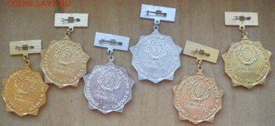 Чемпион,2,3 место.Гимн+бревно. Спорт значки 6 шт.Фикс. 07.01 - 507a