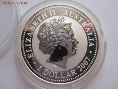 1$ АВСТРАЛИЯ 2007 ГОД ТИГРА ПОЗОЛОТА  ДО 6 1 16  22 00 МСК - IMG_0042.JPG