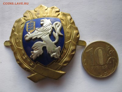 ЭСТОНИЯ. Кокарда ПОЛИЦИИ, начало -90 гг. 08.01.2016. - 152.JPG