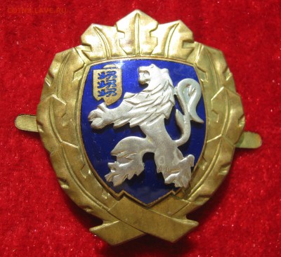 ЭСТОНИЯ. Кокарда ПОЛИЦИИ, начало -90 гг. 08.01.2016. - 005.JPG