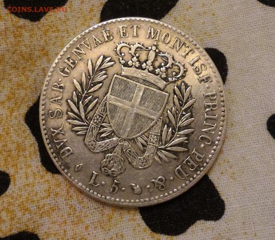 5 лир 1821 - 44