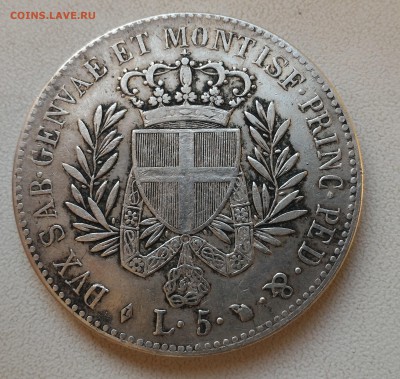 5 лир 1821 - 22