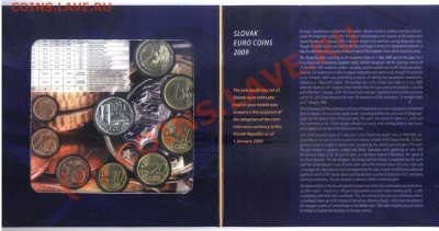 Словакия, набор евро (2009) UNC - Slovakia 2009 UNC 2