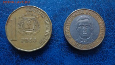 Доминиканская республика 1песо 1992, 5 песо 1997 - DSC01753.JPG
