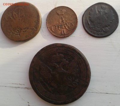 5 копеек 1803 г., 2 копейки Елизаветы(легенда сверху) и др. - Фото-1169
