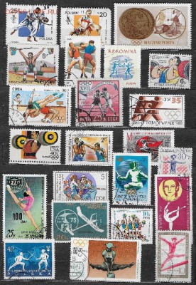 Марки мира. Спорт. ФИКС. - Марки мира. Спорт 4