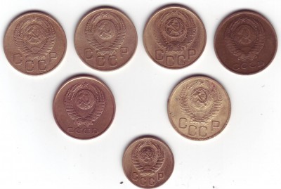 3 коп 1949, 53, 55, 57, 66, 80. 2 коп - 1946 - 2_2.JPG