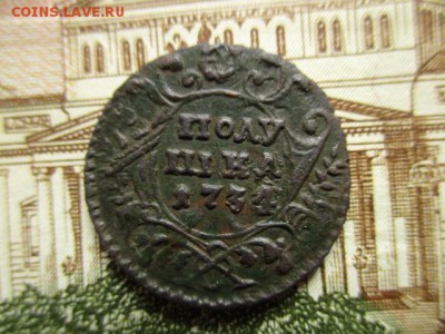 Полушка 1734г. Красивая. До 9.01.2016 в 22:00 по Москве. - IMG_1662.JPG
