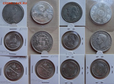 Январская распродажа монет разных стран - silver-coins-02