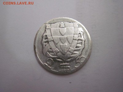 2,5 эскудо Португалия 1945 сер. до 08.01.16 - IMG_9365.JPG