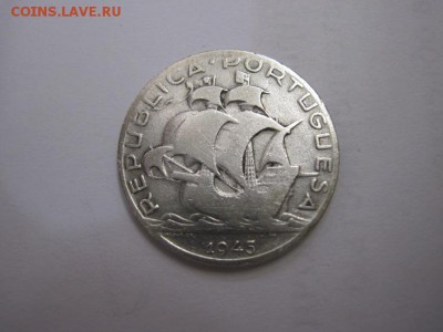 2,5 эскудо Португалия 1945 сер. до 08.01.16 - IMG_9362.JPG