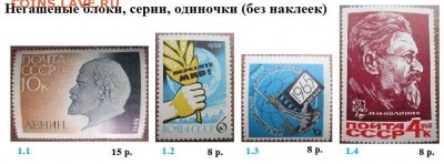 СССР 1965. ФИКС - 1965. Блоки, марки