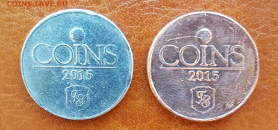 Жетоны с выставки Coins 2015 - image
