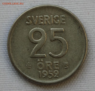 С 1 руб. ШВЕЦИЯ 25 эре  1952г. до 11.01 в 22-00 - IMG_9361.JPG