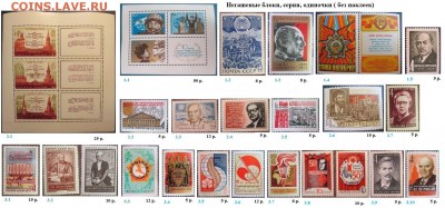 СССР 1973. ФИКС - 1973. Блоки