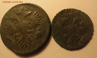 деньга 1735 и полушка 1731 до - SAM_3079.JPG