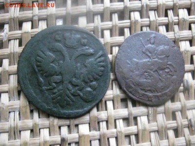 Деньга, 2 шт. 1731(1 черта!), 1767 ЕМ. До 10.11.2016г. - 11 и 12 025.JPG