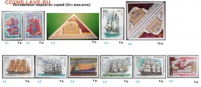 СССР 1981. ФИКС - 1981. Из серий
