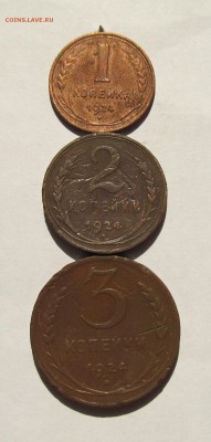 1924 год - 1, 2, 3 копейки до 08.01.16 в 22-30 мск - 2016 023.JPG