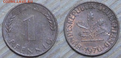 Германия, 1 пф. 10 шт. по 2р. до 11.01.2015г. 22-00 - 1970.JPG