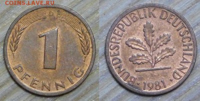 Германия, 1 пф. 10 шт. по 2р. до 11.01.2016г. 22-00 - 1981.JPG