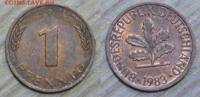 Германия, 1 пф. 10 шт. по 2р. до 11.01.2016г. 22-00 - 1983.JPG
