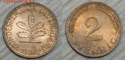 Германия, 2 пф. 10 шт. по 2р. до 11.01.2016г. 22-00 - 1980.JPG