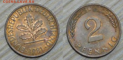 Германия, 2 пф. 10 шт. по 2р. до 11.01.2016г. 22-00 - 1981.JPG