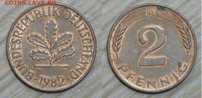Германия, 2 пф. 10 шт. по 2р. до 11.01.2016г. 22-00 - 1982.JPG