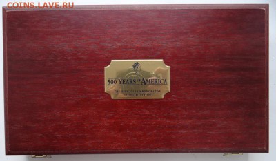 Набор монет 500 лет Америке, о-ва Кука, 52 шт по 1oz - lot-219464-3