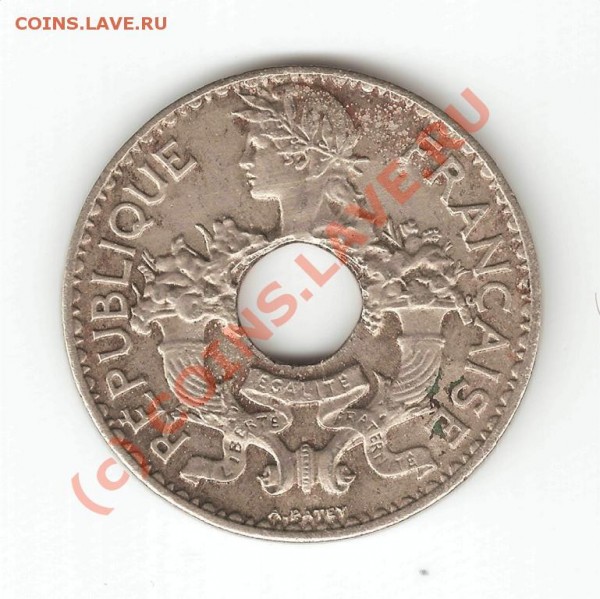 5 cent 1939 indochine francalse - 2l