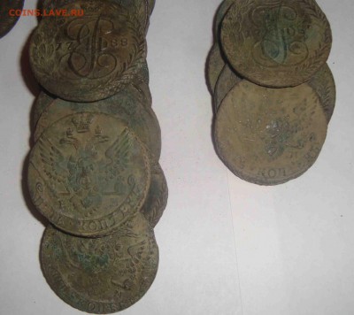 клад в 300 пятаков от 1758 до 1789гг.Оценка - 23