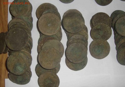 клад в 300 пятаков от 1758 до 1789гг.Оценка - 17