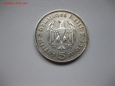 РЕЙХ,5 марок 1935J(Гинденбург)!до 09.01.2016 - IMG_1230.JPG