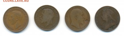 Британия. подборка пенни 1797-1939. до 10.01 в 14:00 мск - 4
