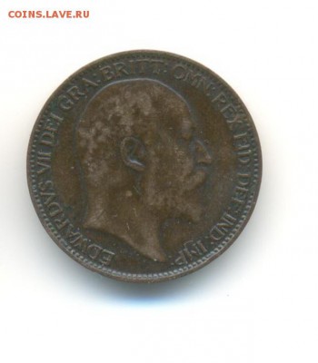Британия. фартинг 1910. до 10.01 в 14:00 мск - 19