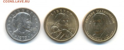 США. подборка долларов. 1979-2007. до 10.01 в 14:00 мск - 13