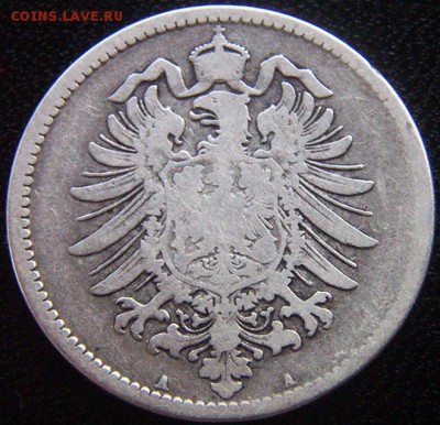 Германия_серебряная марка 1875(А); до 08.01_22.06мск - 10232