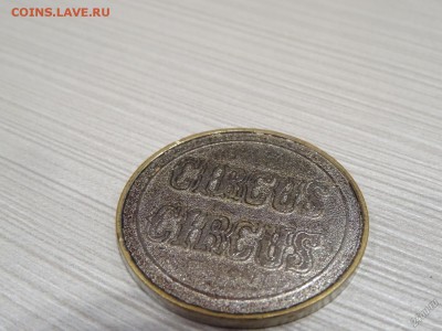 жетон circus circus от казино в лас вегасе - 568be73963d0d4284ca0c575