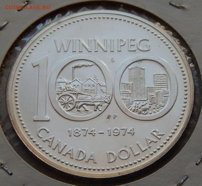 Канада 1 доллар 1974 Виннипег, до 14.01.16 в 22:00 МСК - 4073