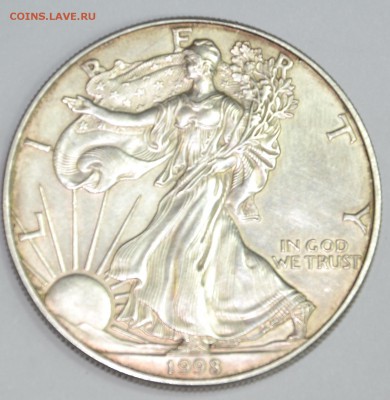 1 доллар 1998 Шагающая свобода по цене металла до 14.01 - DSC_1788.JPG