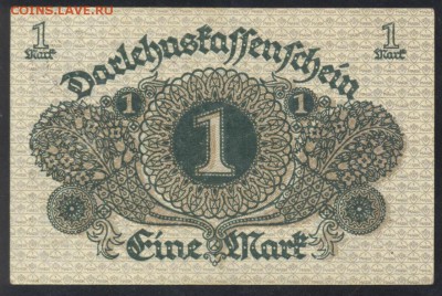 Германия 1 марка 1920 г. 11.01.16 г. 22 -00 МСК. - 1 м. 1920 1