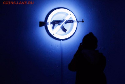 Изображение автомата Калашникова на бонах, монетах, жетонах - aka_peace 06