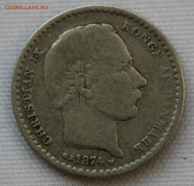С 1 руб. ДАНИЯ 25 эре 1874г. ДЕЛЬФИН до 15.01 в 22-00 - IMG_9344.JPG
