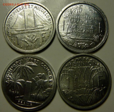 Французские колонии 1ф UNC - P1130997.JPG