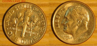 США, 1 дайм 2006-D, 2 шт., по 10 р., до 12.01.2016 22-00 мск - 10-2006.JPG